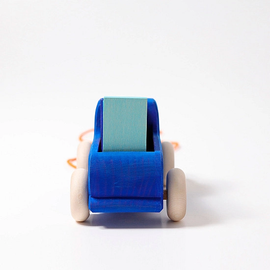Grimm's Vrachtwagen blauw met lading en koord