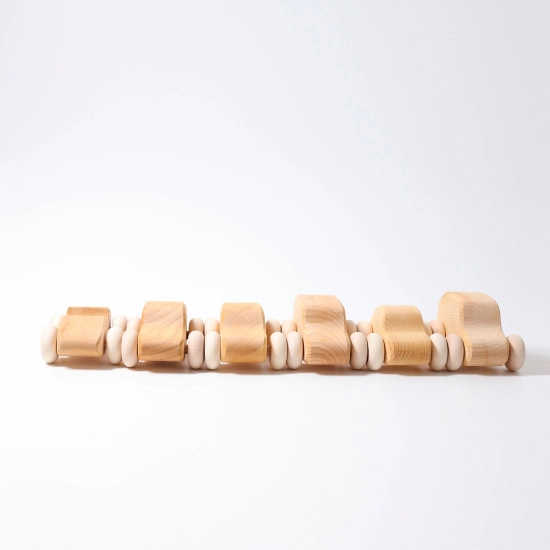 Cars natural - 6 pcs