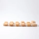 Cars natural - 6 pcs