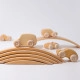 Cars natural - 6 pcs