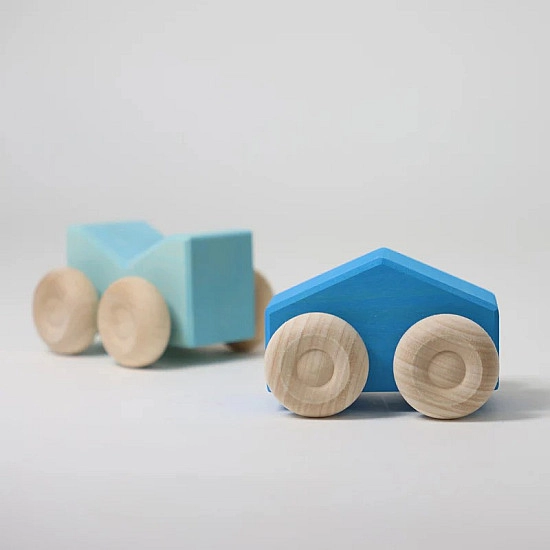 Grimm's Stapelwagen Blauw