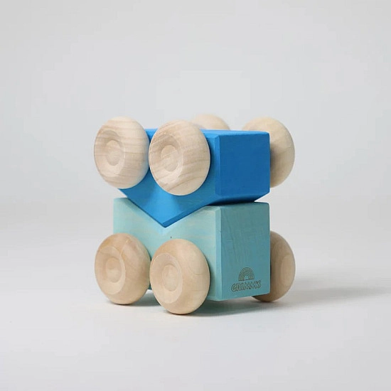 Grimm's Stapelwagen Blauw