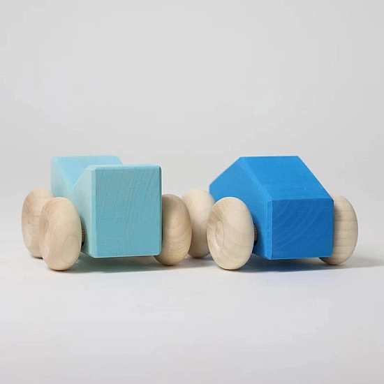 Grimm's Stapelwagen Blauw