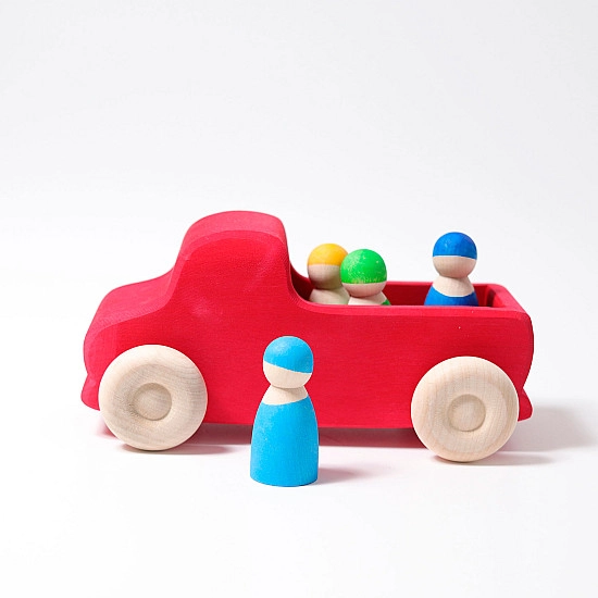 Grimm's Vrachtwagen groot rood