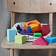 Grimm's Blokken geometrisch gekleurd 30 stuks
