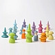 Grimm's Bos met bomen pastel 