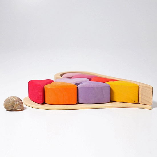 Grimm's Blokkenset harten rood