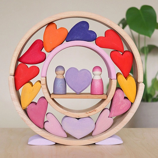 Grimm's Blokkenset harten regenboog