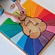 Grimm's Blokkendoos Regenboog Leeuw