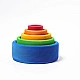 Grimm's Schalenset gekleurd buiten blauw