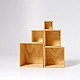 Grimm's Kubus kistjes klein naturel