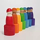 Grimm's 7 Regenboog vrienden in bakjes