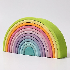 Regenboog groot pastel