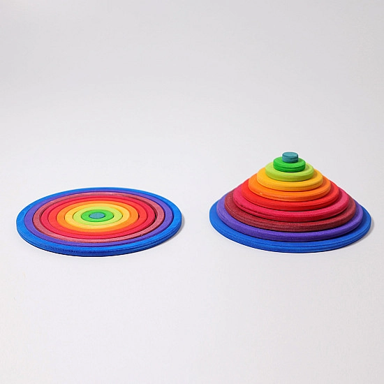 Grimm's Concentrische Cirkels en Ringen - regenboog