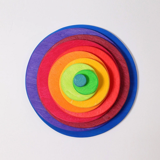 Grimm's Concentrische Cirkels en Ringen - regenboog