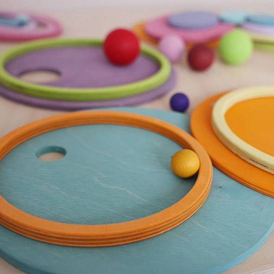Grimm's Concentrische Cirkels en Ringen - pastel 
