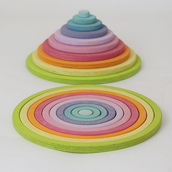 Grimm's Concentrische Cirkels en Ringen - pastel 