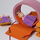 Grimm's Poppenhuis roze-oranje