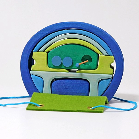 Grimm's Poppenhuis blauw-groen