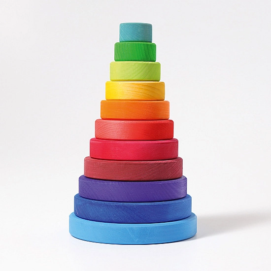 Grimm's Stapeltoren groot regenboog
