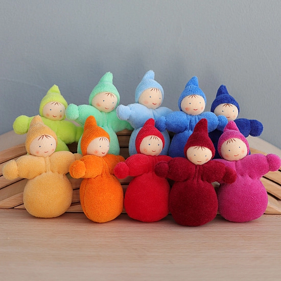 Grimm's Dwergen meisjes in regenboog kleuren