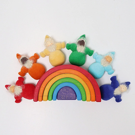 Grimm's Regenboog dwergen 6 stuks