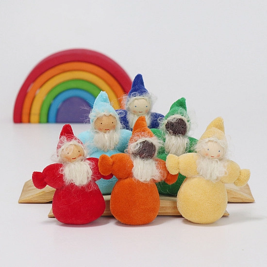 Grimm's Regenboog dwergen 6 stuks