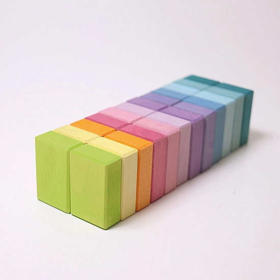 Grimm's Blokkenset Pastel Duo
