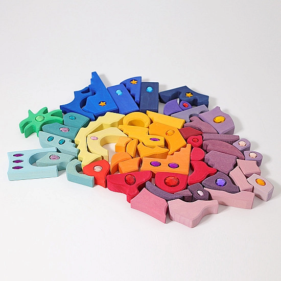 Grimm's Mandala Puzzel Orientaals - 1001 nacht met glitterstenen