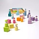 Grimm's Blokkenset vierkant pastel
