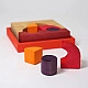 Grimm's Puzzel Rood Auto