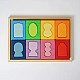 Grimm's Puzzel Ramen gekleurd