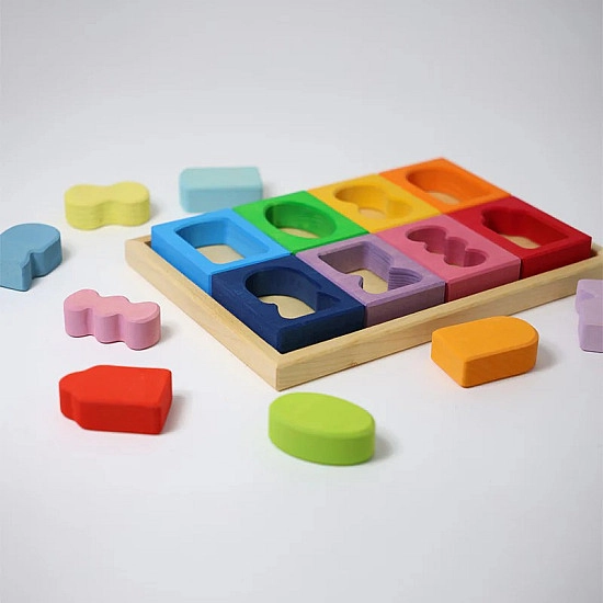 Grimm's Puzzel Ramen gekleurd