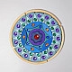 Grimm's Mandala glinsterend blauw