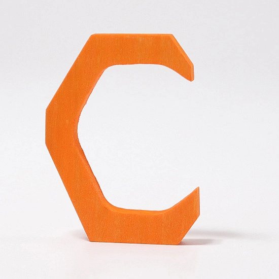Grimm's houten letter C
