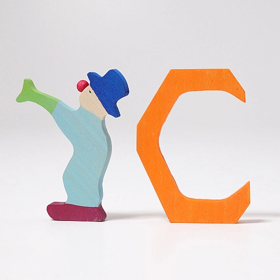 Grimm's houten letter C