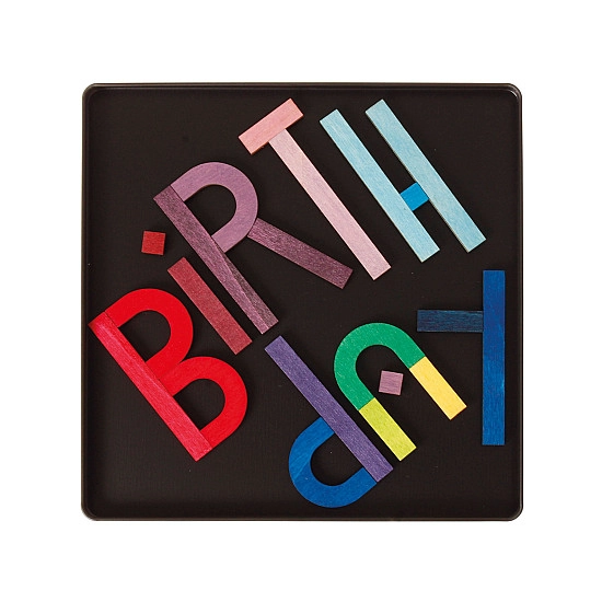 Grimm's Magneetpuzzel Letters maken