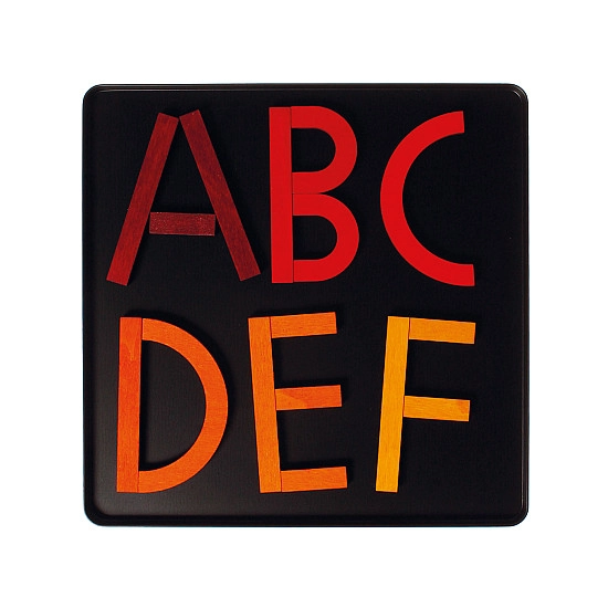 Grimm's Magneetpuzzel Letters maken