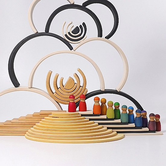 Grimm's regenboog groot monochrome