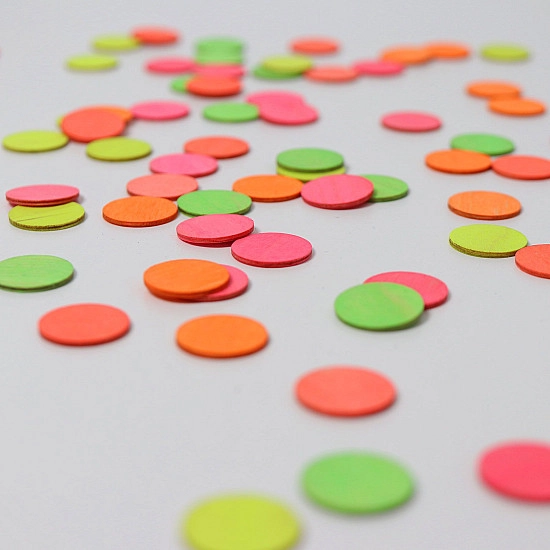 Grimm's Houten confetti neon