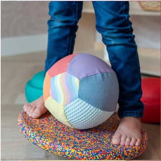 Little Botanic Label Sensorische Ballonbal pastel