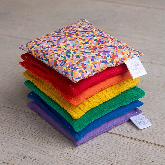 Little Botanic Label Pittenzakjes Regenboog + Super confetti - 7 stuks