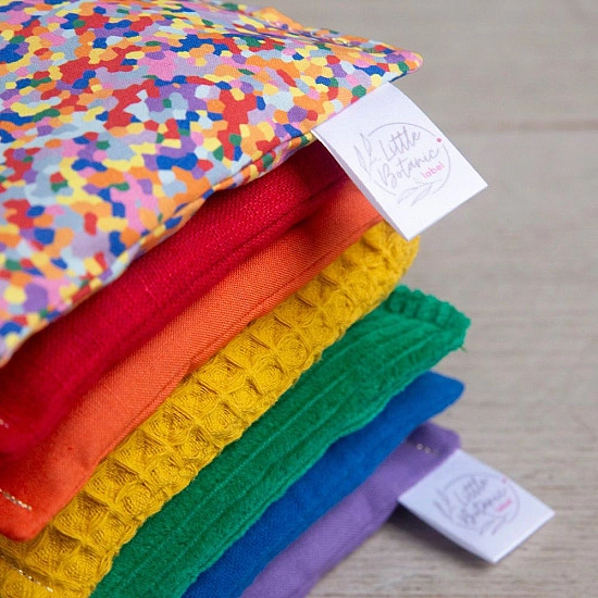 Little Botanic Label Pittenzakjes Regenboog + Super confetti - 7 stuks