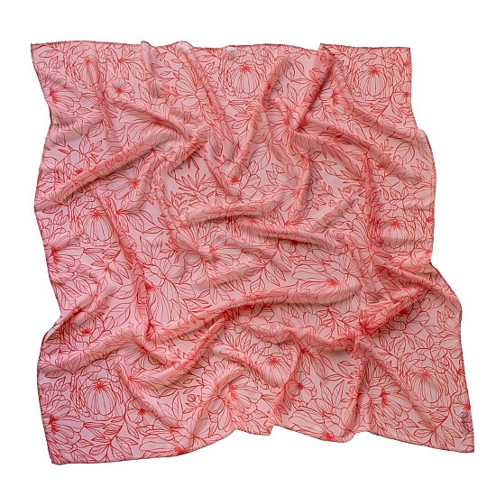 Little Botanic Label Playcycle speeldoek Botanicals lichtrood 95 cm