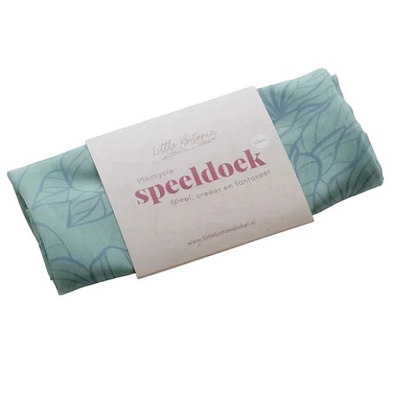 Little Botanic Label Playcycle speeldoek Botanicals Mintgroen 65 cm