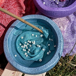 Playcycle speeldoek Botanicals Mintgroen 65 cm