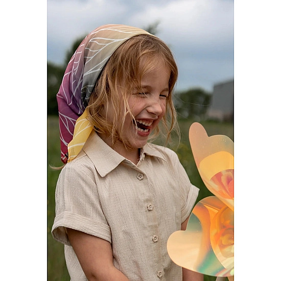 Little Botanic Label Playcycle speeldoek Ombre pastel 65 cm