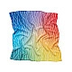 Little Botanic Label Playcycle speeldoek Ombre regenboog 65 cm