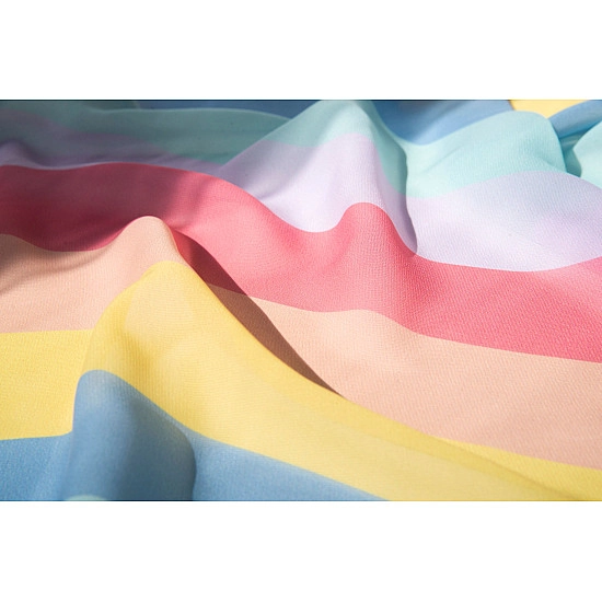 Little Botanic Label Playcycle Speeldoek Waves Pastel 95 cm