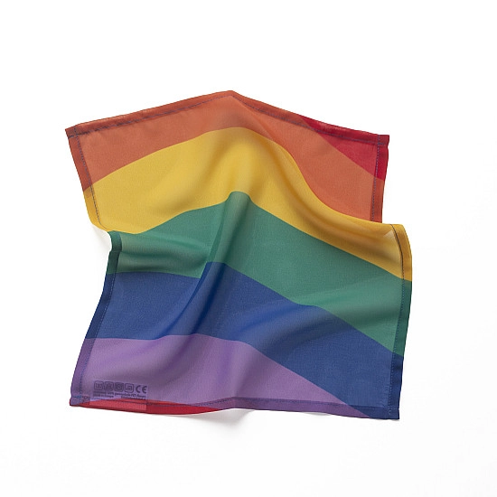 Little Botanic Label Playcycle Speeldoek Waves Regenboog 30 cm